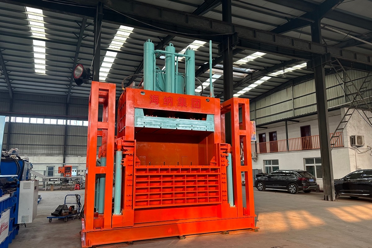 全鋼板360T立式打包機